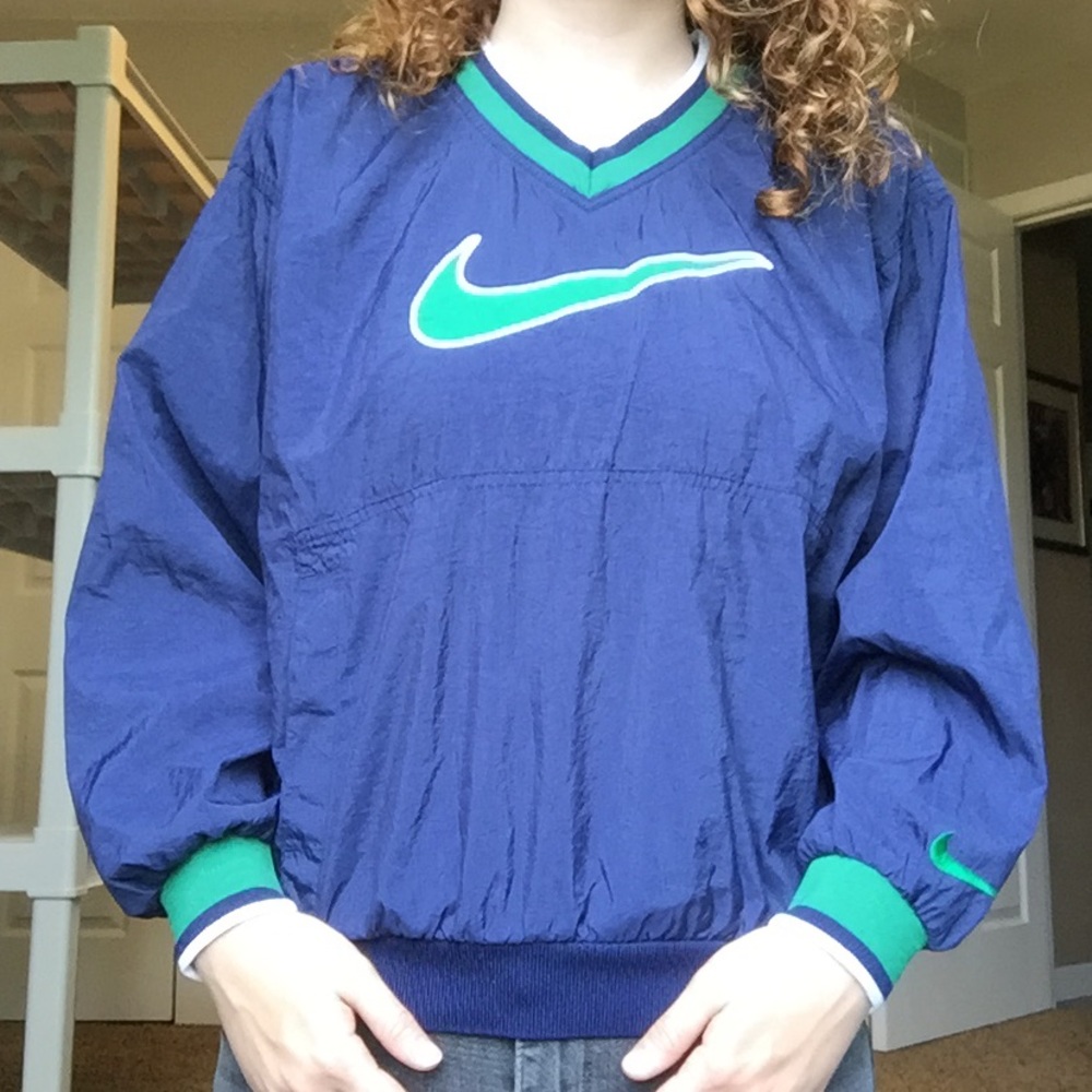 🔅Nike Navy Blue Pullover/Windbreaker